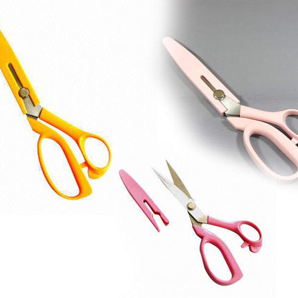 Scissors with durable titanium stainless steel blades