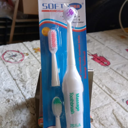 Electric Toothbrush for Adults & Teens â€“ Deep Cleansing, Battery Operated (Battery Not included)