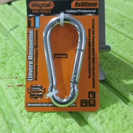Stainless Steel Snap Hook (8Ã—80 MM / 1 Pc)