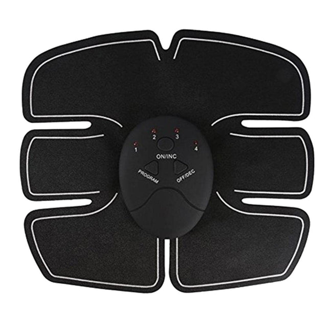 Wireless 6-Pack Abs Stimulator – Rechargeable Vibrating Muscle Exerciser & Body Massager for Abdominal Training