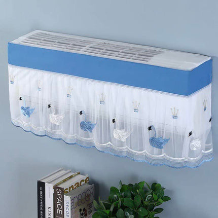 Folding Split AC Dust Cover â€“ Washable, Dustproof (1 Pc, approx 1 Ton)