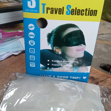 Travel set for sleeping