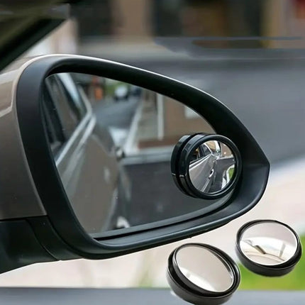 360Â° Blind Spot Convex Rear View Mirrors (2-Pack)