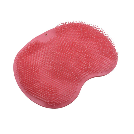 Silicone Bath Massage Cushion Suction Cup Exfoliating Foot Scrubber & Mat