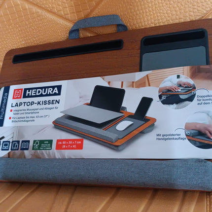 Portable Laptop Table with Mouse Pad (55×35 Cm / 1 Pc)