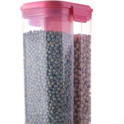 Cereal storage container with airtight seal