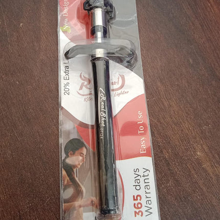 Stainless Steel Kitchen Gas Lighter - Durable, Long-Lasting for Stoves & Restaurants (1pc)