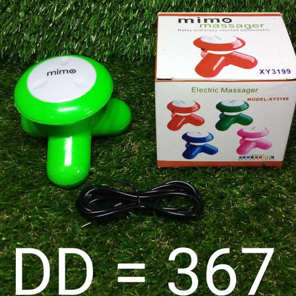 Portable USB vibration massager for daily relaxation.