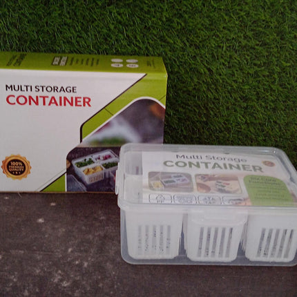 Fridge Storage Box â€“ Freezer & Kitchen Organizer for Vegetables & Food (1 Pc)
