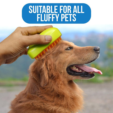 3-in-1 Cat Steamy Brush â€“ Self-Cleaning Pet Grooming & Hair Removal Comb