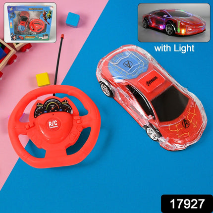 Plastic RC Racing Car â€“ 2-Way Control with Handle Remote & Rechargeable Battery (Ideal Birthday Gift)