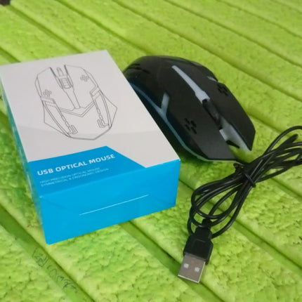 Computer / Laptop USB Wired Optical Mouse (1 Pc)