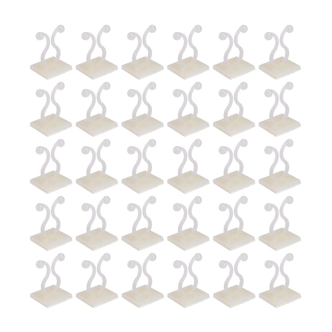 Wall plant climbing clips for organizing vines and branches, 30 pcs set