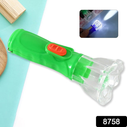 Small Plastic LED Torch â€“ Cute & Handy Pocket Flashlight for Kids (1 Pc)