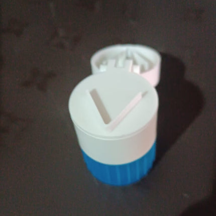 4-in-1 Medicine Cutter, Crusher, Storage Box for Pills