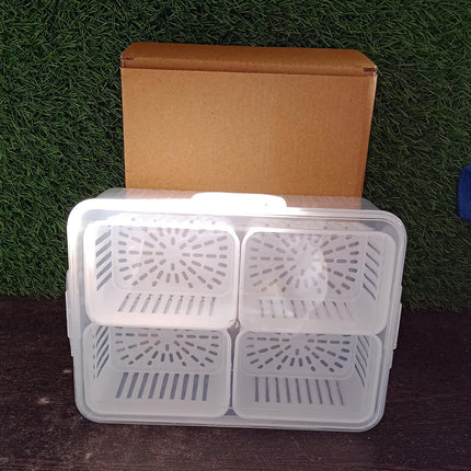 Fridge Storage Box â€“ Freezer & Kitchen Organizer for Vegetables & Food (1 Pc)