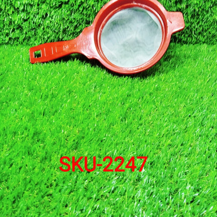 Juice strainers in assorted colors, perfect for homemade juices.