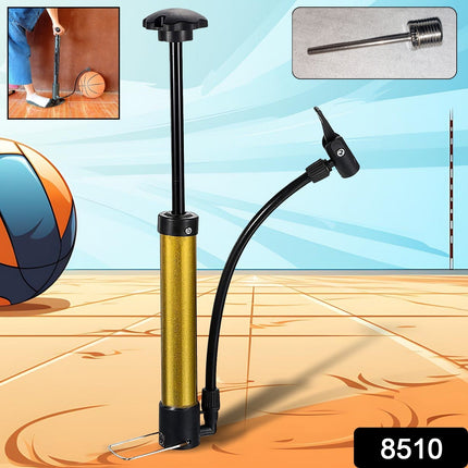 Mini Hand Air Pump â€“ Portable Metal High-Pressure Inflator for Sports (1 Pc)