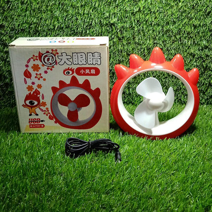 Mini Desktop Fan â€“ Rechargeable USB Cooling Fan for Home, Office & Car (Battery Not Included)