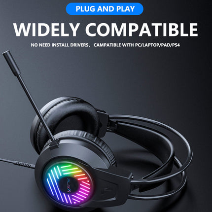 Gaming Earphones Headsets – PlayXsundi GB Light (7.1 Surround Sound, RGB Light)