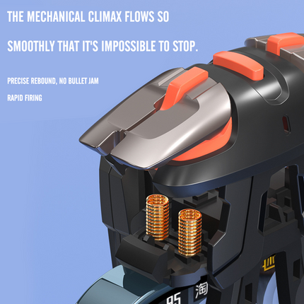 High Quality Six-finger Control L1R1 4 Speed High Frequency Mobile Phone Game Controller Joystick Trigger for BGMI