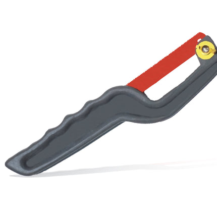 Handheld metal hacksaw with compact design