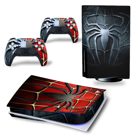 Full Set Sticker for PS5 Protective Film Disc Edition Decal Cover for PS5 Console Controller Skin Sticker