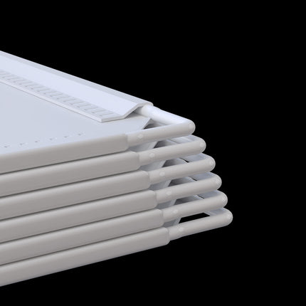 ND MART DIY Modular Plastic Modern Eco-Friendly Cube Storage Organizer Large Capacity Multi-functional Cabinet Doors for Closet Shoe 2 LYER