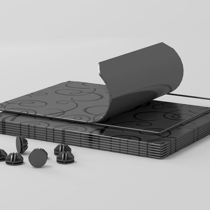 ND MART DIY Modular Plastic Modern Eco-Friendly Cube Storage Organizer Large Capacity Multi-functional Cabinet Doors for Closet Shoe 2 LYER