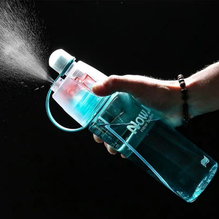 New Spray Portable Water Bottle (600ML)