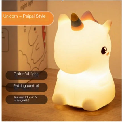 LED Unicorn Bedside Night Light