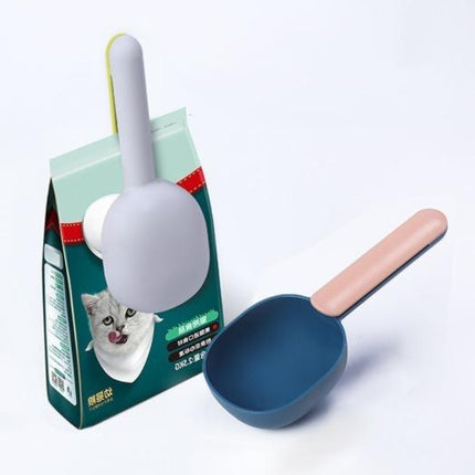 Different views of food-grade ABS pet food shovel