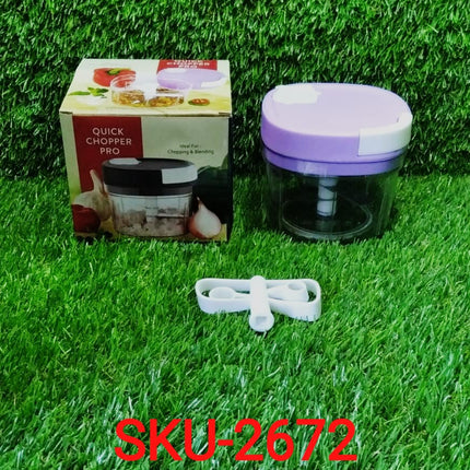 Kitchen chopper and slicer with a practical design for easy storage