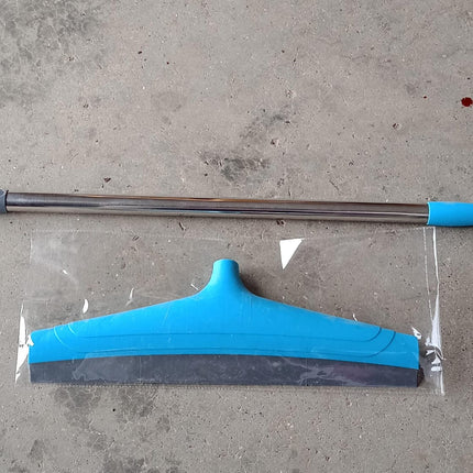 Floor cleaning tool with adjustable rod.