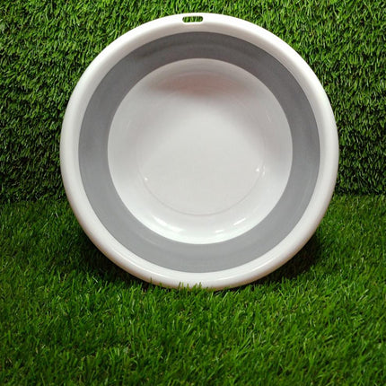 Portable folding basin for washing clothes, veggies