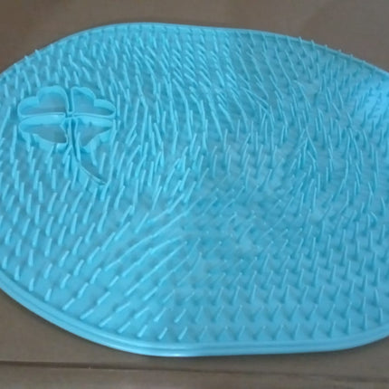 Silicone Bath Massage Cushion with Suction Cup (35Ã—28 CM / 1 Pc)