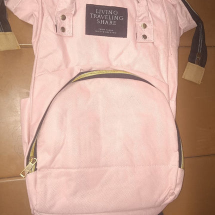 Multipurpose Large Capacity Mom's Backpack Diaper Bag (1 Pc / 17 Pocket / Big)