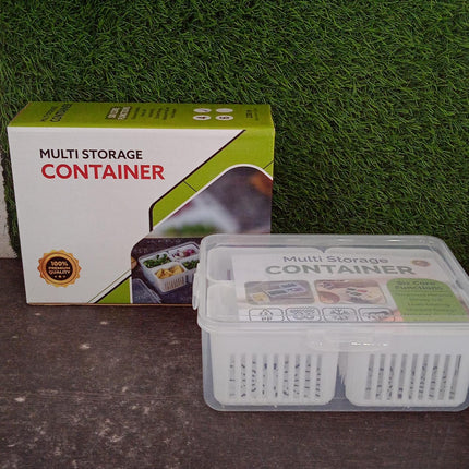 Fridge Storage Box â€“ Freezer & Kitchen Organizer for Vegetables & Food (1 Pc)