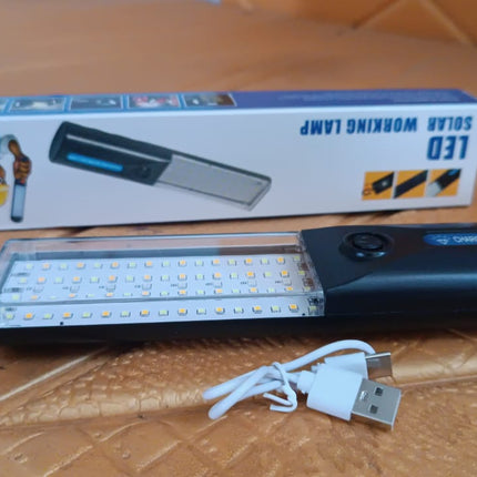 Portable Solar LED Lamp Light Emergency Work Light (1 Pc)