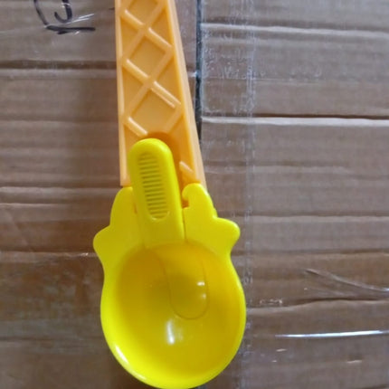 2-Piece Plastic Ice Cream & Watermelon Scooper with Trigger Dipper