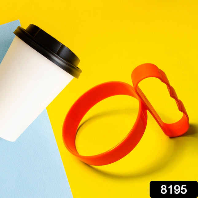 Anti-Slip Plastic Tumbler Handle â€“ Lightweight Cupholder Grip (1 Pc)