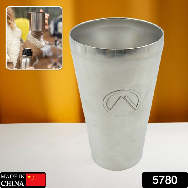 Stainless Steel Vacuum Insulated Travel Mug â€“ Unbreakable Reusable Drinking Glass for Home & Office (1 Pc)