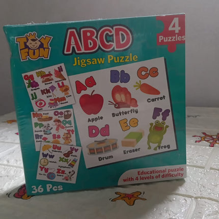 ABC learning puzzle set for children, bright and engaging