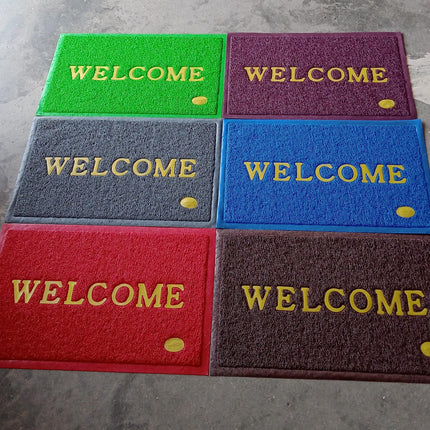 Welcome Door Mat for Home Entrance Outdoor Mat Anti Slip Heavy Duty and Waterproof | Easy to Clean for Entry For Bedroom, Living Room (23x15 Inch)