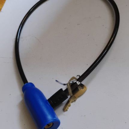 Heavy Duty Multipurpose Steel Cable Safety Lock with 2 Keys (1 Pc)