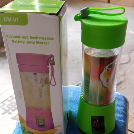Portable USB Rechargeable 6-Blade Juicer Blender