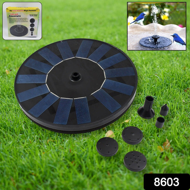 Fast Fountain – One-of-a-Kind Solar-Powered Water Feature for Your Garden