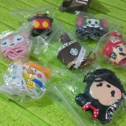 Cartoon Character Silicon Charger Case Cover For iP 18-20W (Mix Design / 1 Pc)