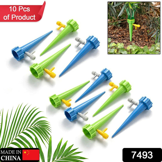 Adjustable Plant Watering Spikes â€“ Slow Release Dripper Valve