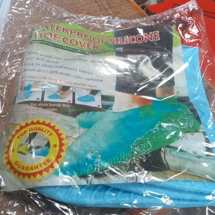 Mixed color anti-slip boot covers for rainy weather